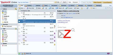 zimbra fab web.